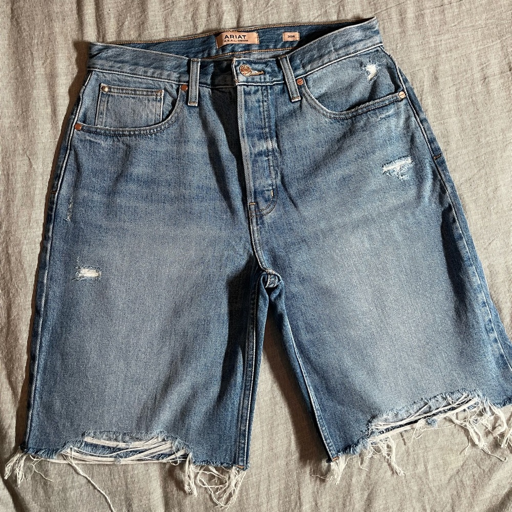 Ariat Ultra High Rise Womens Denim Shorts